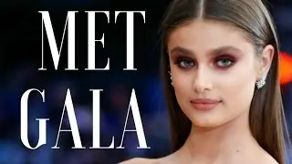 Taylor Hill at the Met Gala (ft. Hailey Baldwin)