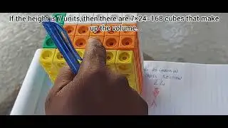 Estsblishing the formula for finding the volume of a Prism