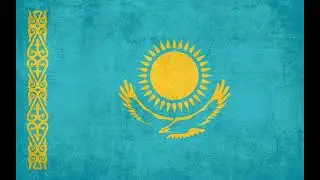 Kazakhstan, Kazakh flag of 6 hours / Флаг Казахстана 6 часов