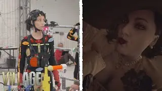 The Making of Resident Evil Village (Behind the scenes) - Motion Capture Lady Dimitrescu
