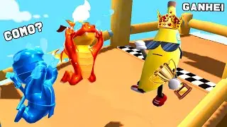 FINGI SER NOOB E TROLEI O DESUMILDE COM A BANANA GUY NO STUMBLE GUYS