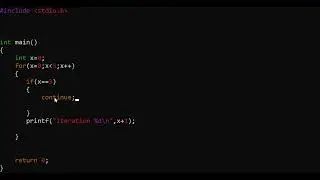 Break and Continue Statements in C - Lesson 8 - 