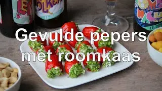 Gevulde pepers met roomkaas recept