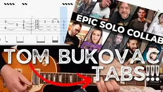 Tom Bukovac’s take on Paul Davids’ EPIC solo collaboration - TABS