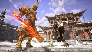 Monkey King Sun Wukong vs Bosses - Black Myth Wukong