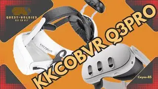 KKCOBVR Q3PRO,  Meta Quest 3/S Halo-Strap mit Akku in richtig gut und günstig.