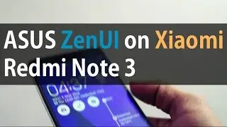 ASUS ZenUI Theme on MIUI 8 | Xiaomi Redmi Note 3 #Kenzo