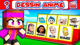 Qui est ce personnage de Dessin Animé sur Minecraft ?!