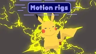 Pikachu rig Showcase | Motion rigs
