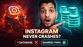 Why Instagram Never Crashes at 1B+ Users | Sharding Explained in Hindi