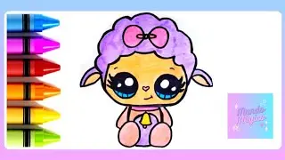 Cómo Dibujar una Oveja Kawaii  @mundo.magico