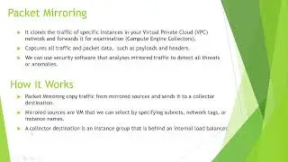 Creating Mirroring Policy in Google Cloud (GCP) in Hindi