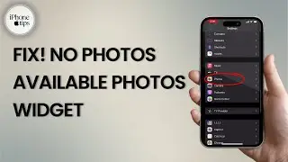 How to Fix No Photos Available Photos Widget | No Content Available Photos Widget iPhone