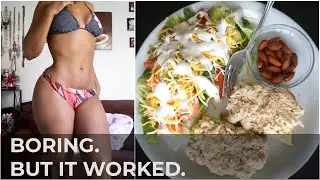 What I Eat Every Day for 21 Days | My One Meal a Day for fast weight loss
