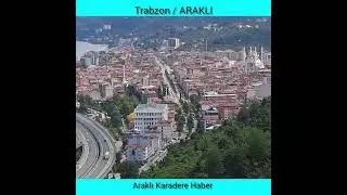 Araklı'yı böyle hiç görmediniz Sen ne güzelsin böyle Araklı