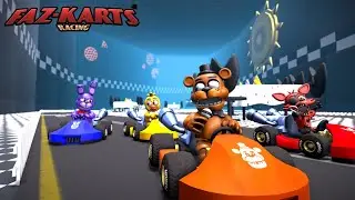 FNAF X MARIO KART | ( FAZ KARTS ) FIVE NIGHTS AT FREDDY'S