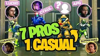 7 PROS + 1 CASUAL PLAY RANKED HALO INFINITE