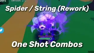 Spider Combos that can ONE SHOT High Bounties! | Blox Fruits (Valentines Event) - Roblox