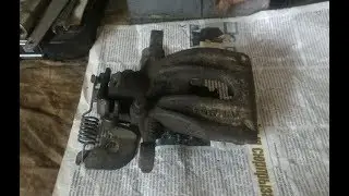 Rear Brake Caliper Repair. Ford Mondeo Mk3 Wagon.