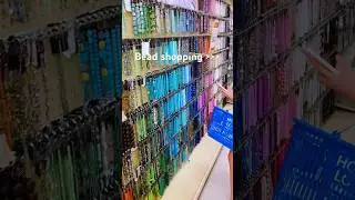 Bead shopping with us 🛍️
