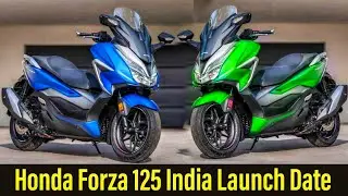 2022 Honda Forza 125cc Scooter Debuts With Update || Upcoming 125cc Bikes In India 2021 || Forza 125