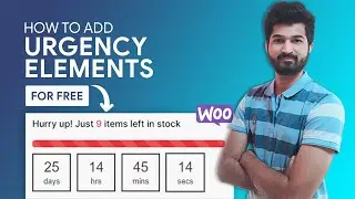 Add Countdown Sales Timer and Quantity Bar WordPress Woocommerce | 
