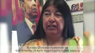 Colorado Eyalet Senatörü Aguilar: İfade özgürlüğü, garanti edilmesi gereken temel özgürlüklerdendir.