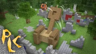 Если бы в Игре была Катапульта - Minecraft