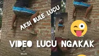 VIDEO JOGET LUCU NGAKAK//KOMPILASI VIDEO LUCU TERPINGKAL-PINGKAL  AKSI BULE