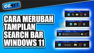 Cara Merubah Tampilan Search Bar Pencarian di Taskbar Windows 11