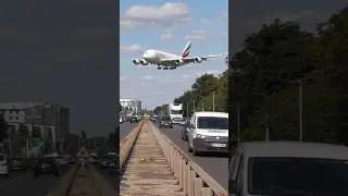 The Giant landing at Heathrow Airport 🤩✈️ 