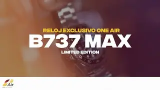 NEW One Air B737 MAX LIMITED EDITION Watch! ⌚️👨🏻‍✈️👩🏼‍✈️Only for our student pilots! | One Air