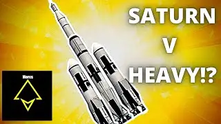 KSP SATURN V HEAVY! If it Ain't Reusable it Ain't Beautiful | Kerbal Space Program Best Rocket