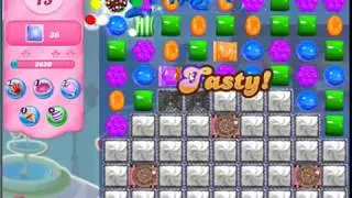 Candy Crush Saga level 1452(NO BOOSTERS,16 MOVES)2019