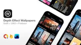 Depth Effect Wallpapers - iOS Source Code with Firebase Backend | Xcode UICollectionView UIKit