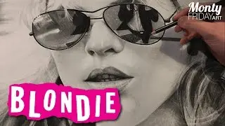 Hyper Realistic Drawing #05 - Blondie