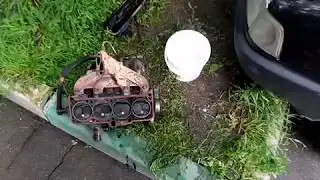 пропала компрессия в двух цилиндрах одновременно на ауди 80