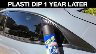 Plastidip 1 Year Update