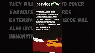 XANADU Release ServiceNow Webinar on 1st August 8:30PM IST / 8AM PT #trending #learnitbyprashant