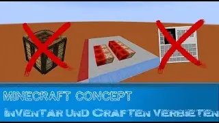 Vanilla Minecraft: Craften und Inventar-öffnen verbieten [HD|Concept]
