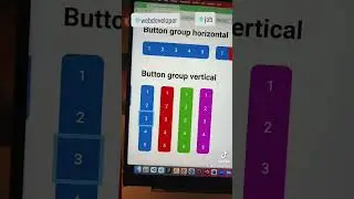 How to create custom button groups with 