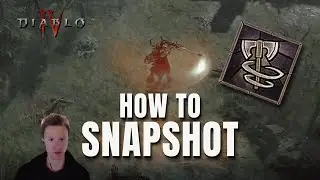 HOW TO SNAPSHOT as a Barbarian in Diablo 4