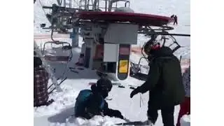 В Грузии сломался подъемник