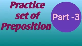 The Preposition #Part of speech #English Grammar #