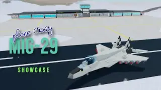 MiG-29 Plane Crazy | Roblox | Showcase