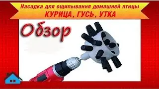 Обзор насадки для ощипывания птицы