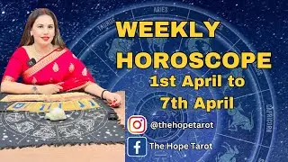 Weekly Horoscope | 1st April to 7th April | Tarot Reading | Sun-signs   #capricorn #astrology