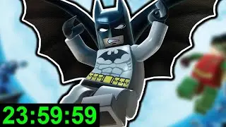 I gave myself 24 HOURS to 100% Lego Batman: The Videogame…
