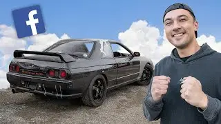 PAINTING My STOLEN R32 Skyline I BOUGHT From Facebook!
