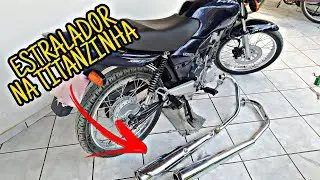 COLOQUEI O ESTRALADOR NA TITAN 125 KSE - Rafa03